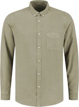 Dstrezzed - Overhemd Groen - Heren - Maat L - Regular-fit