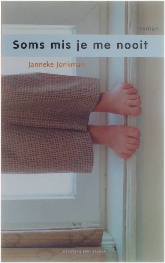 Cover van het boek 'Soms mis je me nooit' van Janneke Jonkman