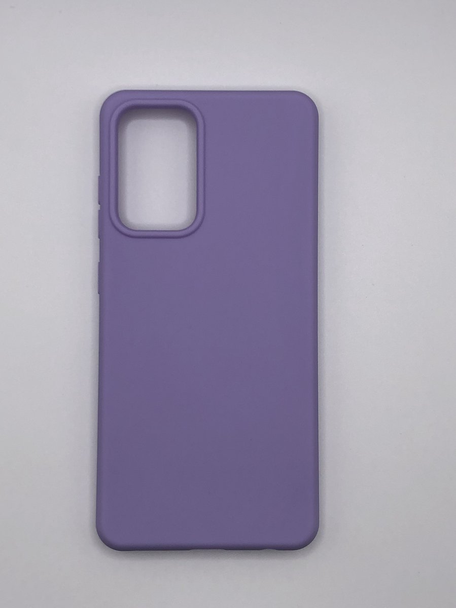 Siliconen back cover case - Geschikt voor Samsung Galaxy S20 Plus - TPU hoesje Lila (Violet)