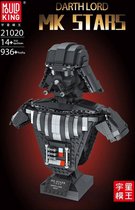 Mould King 21020 - MK Stars Darth Lord Bust - Star Wars - 936 onderdelen - Compatible met de bekende merken - Bouwdoos