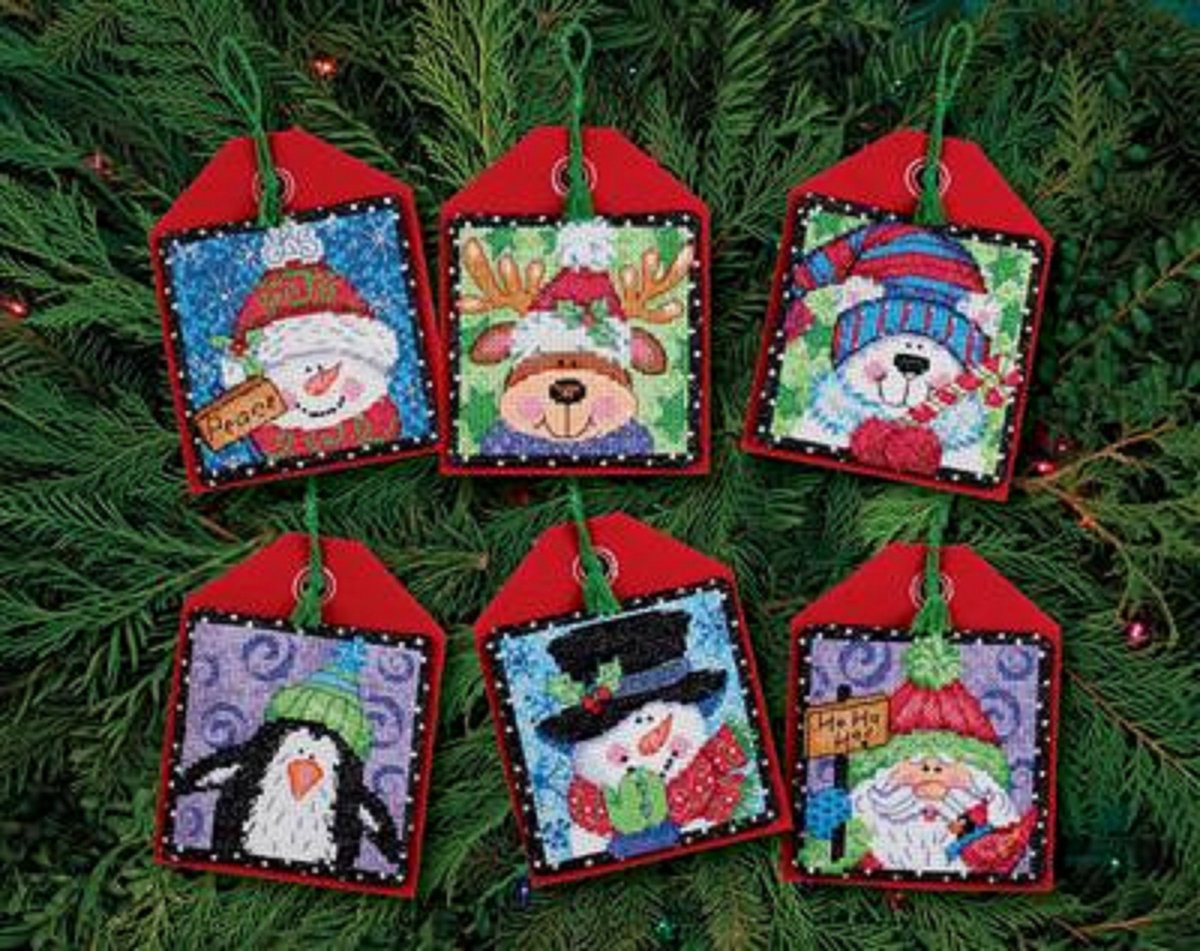 Borduurpakket Dimension Kerst Telpakket