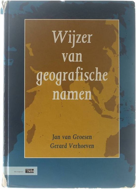 Cover van het boek 'Wijzer van geografische namen'
