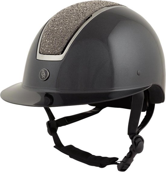 TentHome Rijhelm velours licht paardenhoed zwart kinderen volwassenen (52 cm TentHome Rijhelm velours licht paardenhoed zwart kinderen volwassenen (52 cm