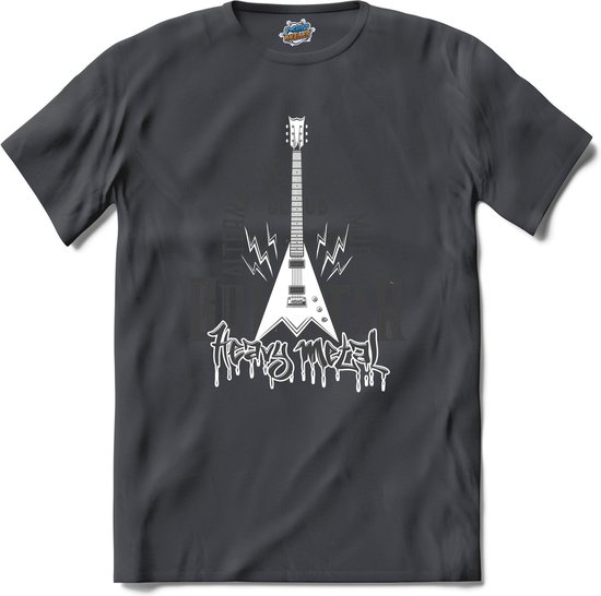 Alternative Hard Music Club Guitar | Muziek - Gitaar - Hobby - T-Shirt - Unisex - Mouse Grey