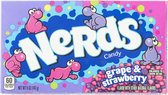 Nestlé Wonka Nerds snoep - strawberry grape - 141 gram
