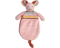 Happy Horse Kangoeroe Katey Knuffeldoekje - Roze/Multi - Baby cadeau
