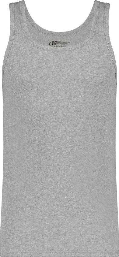 Basics singlet light grey melee 2 pack voor Heren | Maat XL