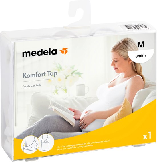 Noppies maternity zwangerschaps- en voedings mouwloze top lichtblauw