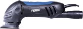 FERM DSM1009 Deltaschuurmachine - 280W - Variabele snelheidsregeling - Incl. 6 schuurvellen (P80) en stofzuigadapter