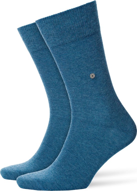 Burlington Everyday 2-Pack one-size katoen multipack sokken heren blauw - Matt 40-46