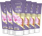 Bol.com Andrelon Special Levendig Lang 1 minuut WOW masker - 6 x 180ml - Voordeelverpakking aanbieding