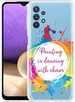 Hoesje Geschikt voor Samsung Galaxy A32 5G Painting