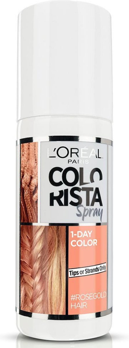 L'Oréal Paris Colorista 1-Dag Haarkleuring Spray #Rosegold - 75 ml