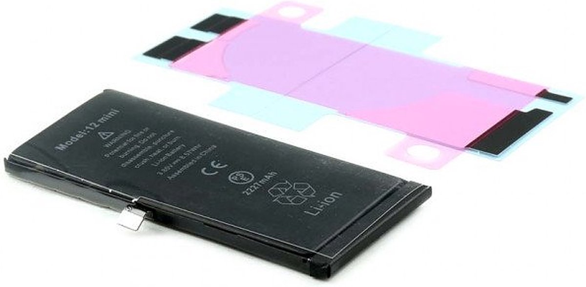 iPhone 12 Mini Batterij / Accu met bevestigingssticker - OEM kwaliteit
