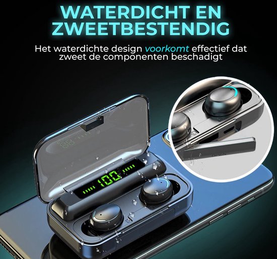 Draadloze Oordopjes Bluetooth Oortjes Draadloze Bluetooth Oortjes Earbuds Oortjes