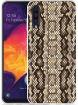 Galaxy A50 Hoesje Snakeskin Pattern - Designed by Cazy