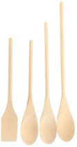 Maxime Home Cuillères & spatule en bois - set 4