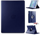 HEM iPad Hoes geschikt voor iPad 2 / 3 / 4 - Donkerblauw - 9,7 inch - Draaibare hoes - iPad 2 Hoes - iPad 3 hoes - iPad 4 Hoes - Met Stylus Pen