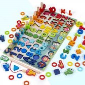 Educatief Houten Speelgoed -Puzzel met Magneet Visspel incl. bewaartasje- Stimuleer de creativiteit van uw kind. Kerst cadeau