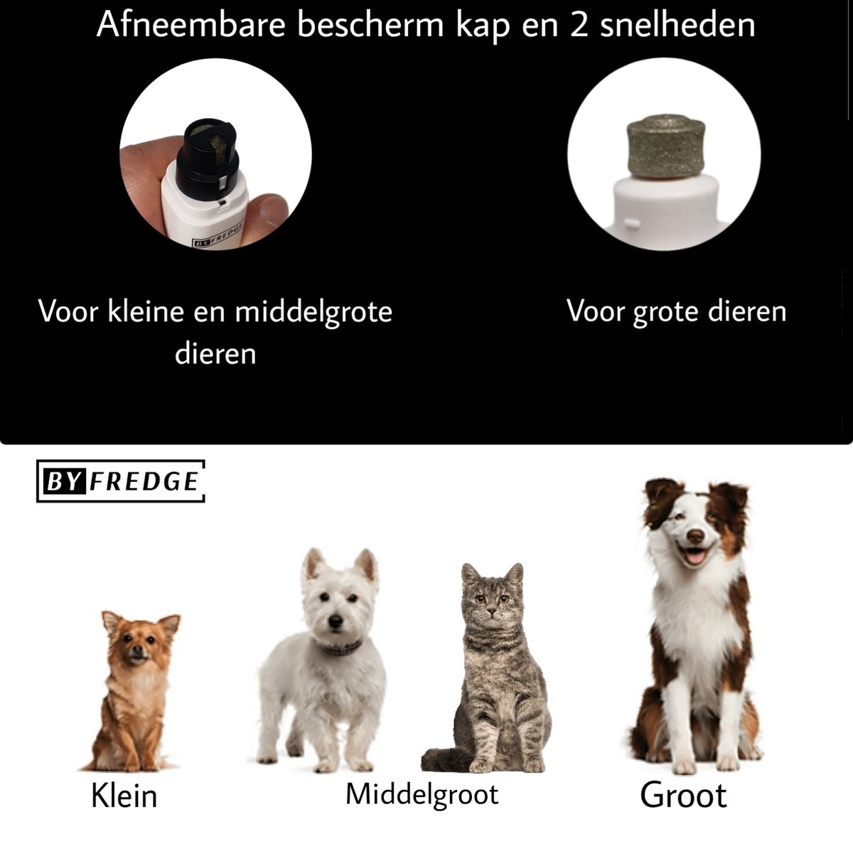 Nagelknipper met Nagelvijl voor Huisdieren
