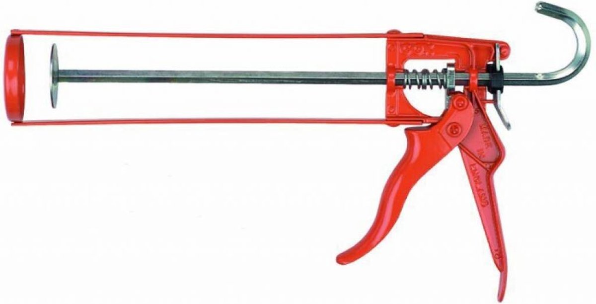 Kitpistool Skelet - Engels model - Gemakkelijk doseren - Professionele kwaliteit - Oranje - Voor 310 ML