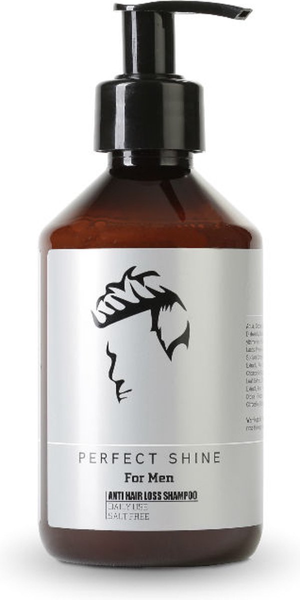 Perfect Shine Anti-Hairloss Shampoo Men - 250ml - vrouwen - Voor Beschadigd haar/Haaruitval/Verzwakt en breekbaar haar