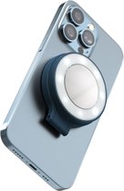 ShiftCam SnapLight magnetische ringlight voor smartphone - 4 helderheidniveaus - tot 1,5 uur batterij - Abyss Blue (blauw)