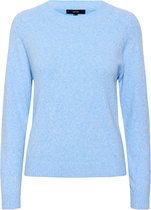 Vero Moda Trui Vmdoffy Ls O-neck Blouse Ga Noos 10201022 Little Boy Blue/melange Dames Maat - L