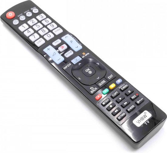 Afstandsbediening geschikt voor de LG BX27C beamer, vervangt COV30392301