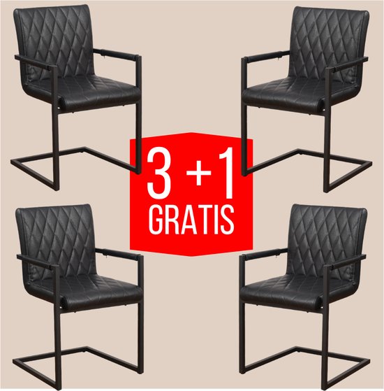 Simple Deluxe HILAMPCAGEX4 Set of 4 Industrial Adjustable Metal Cage
