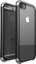 Luphie Double Dragon Tempered Back Case - Geschikt voor Apple iPhone 7/8 (4.7") - Zwart/Grijs