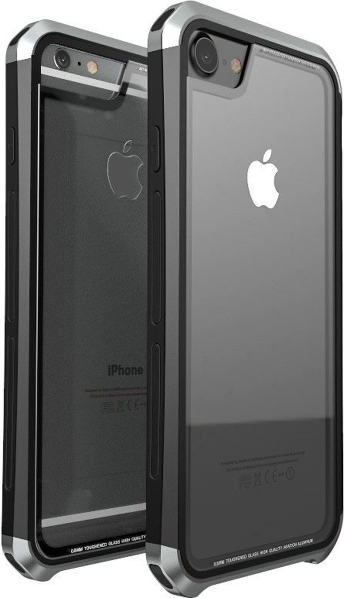 Luphie Double Dragon Tempered Back Case - Geschikt voor Apple iPhone 7/8 (4.7