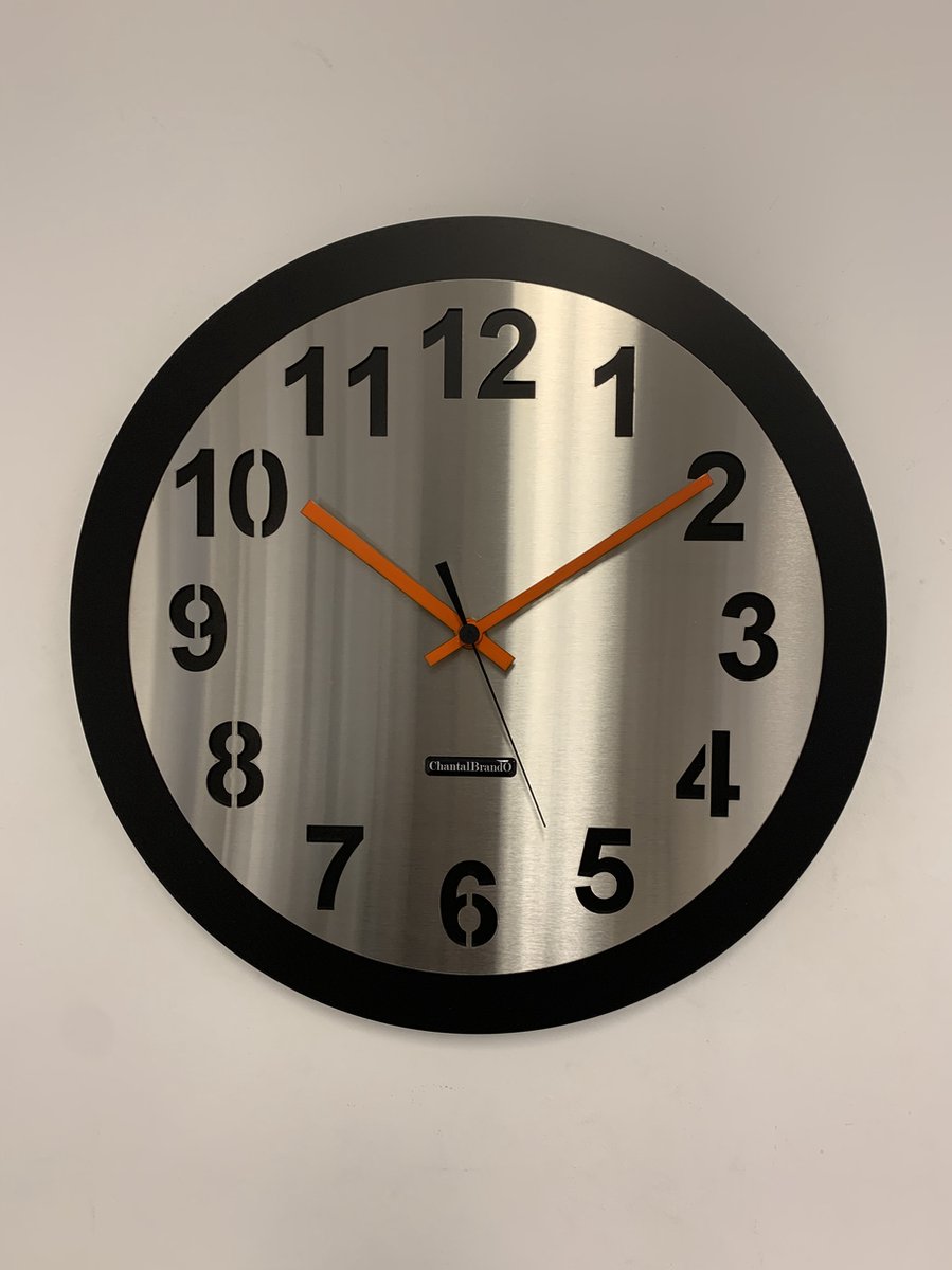 Wandklok ChantalBrandO - AMSTERDAM - MODERN DESIGN -