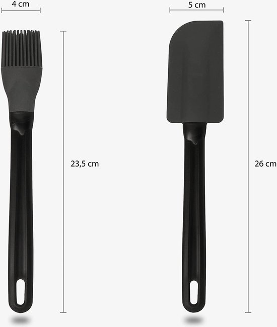 Set De Cuisson - Spatule + Pinceau - 23cm