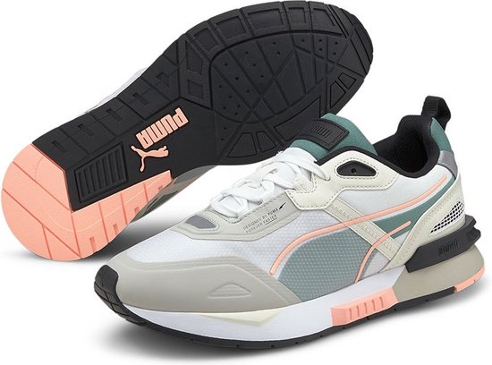 PUMA SELECT Mirage Tech Sneakers - Puma White / Vaporous Gray - Dames - EU 36
