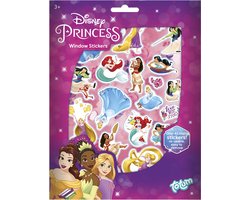 foto van Disney Princess 45 raamstickers prinsessen verplaatsbare stickers Totum niet permanent voor thuis en op reis vakantietip