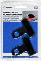 Gordel Waarschuwing Stopper - Alarmstopper - Set van 2 Stuks - Benson - Kunststof - Auto accessoires