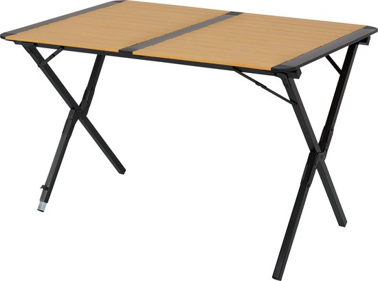 Table de camping Campart TA-0822 - Pliable, légère et avec pieds réglables  - Table de... | bol