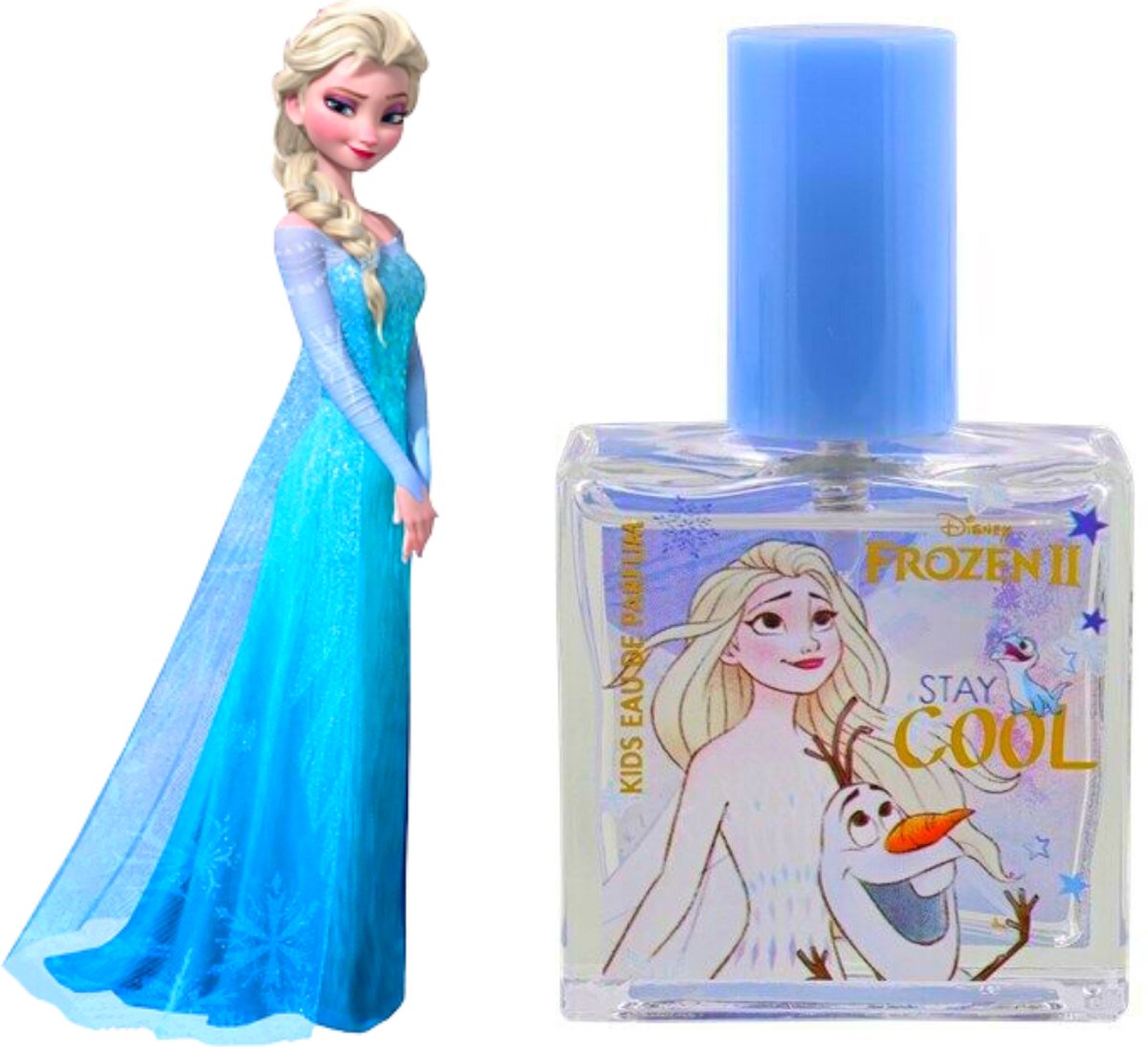 Disney Frozen Eau de Parfum Elsa & Olaf - 20 ml - Frozen Prinses Elsa & Olaf - Kinderparfum meisjes - Tiener meisjes cadeau