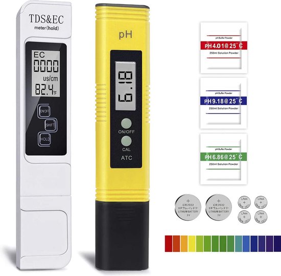 Testeur pH Mètre PH Metre Electronique avec écran LCD Test de pH