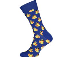 foto van Happy Socks Rubber Duck Sock - unisex sokken - Unisex - Maat: 41 - 46