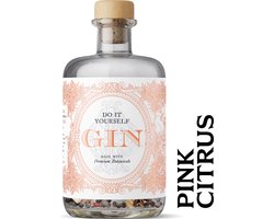 Deer Jimmy's® Make Your Own Gin - Pink Citrus - Maak je eigen Gin voor een heerlijke gin tonic - 500ml