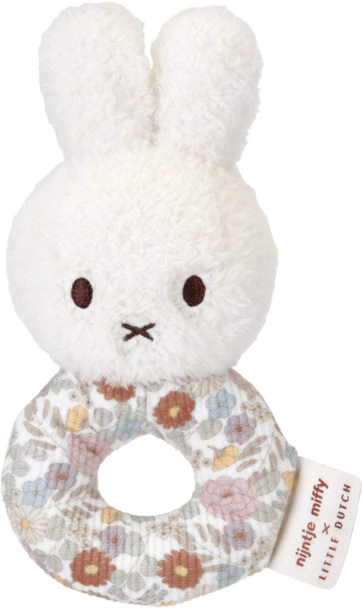 Little Dutch x Nijntje - Giftset Vintage Little Flowers - Knuffel, knuffeldoekje en rammelaar — afbeelding 11