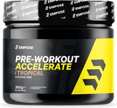 Empose Nutrition Pre-Workout - Cafeïnevrij - 360 gr - Tropical