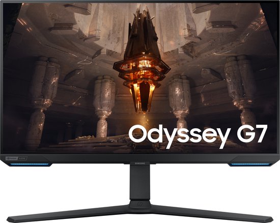 Samsung Odyssey G7 LS28BG700EPXEN – 4K IPS Smart Gaming Monitor – Tizen – Wi-Fi – 144hz – 28 inch