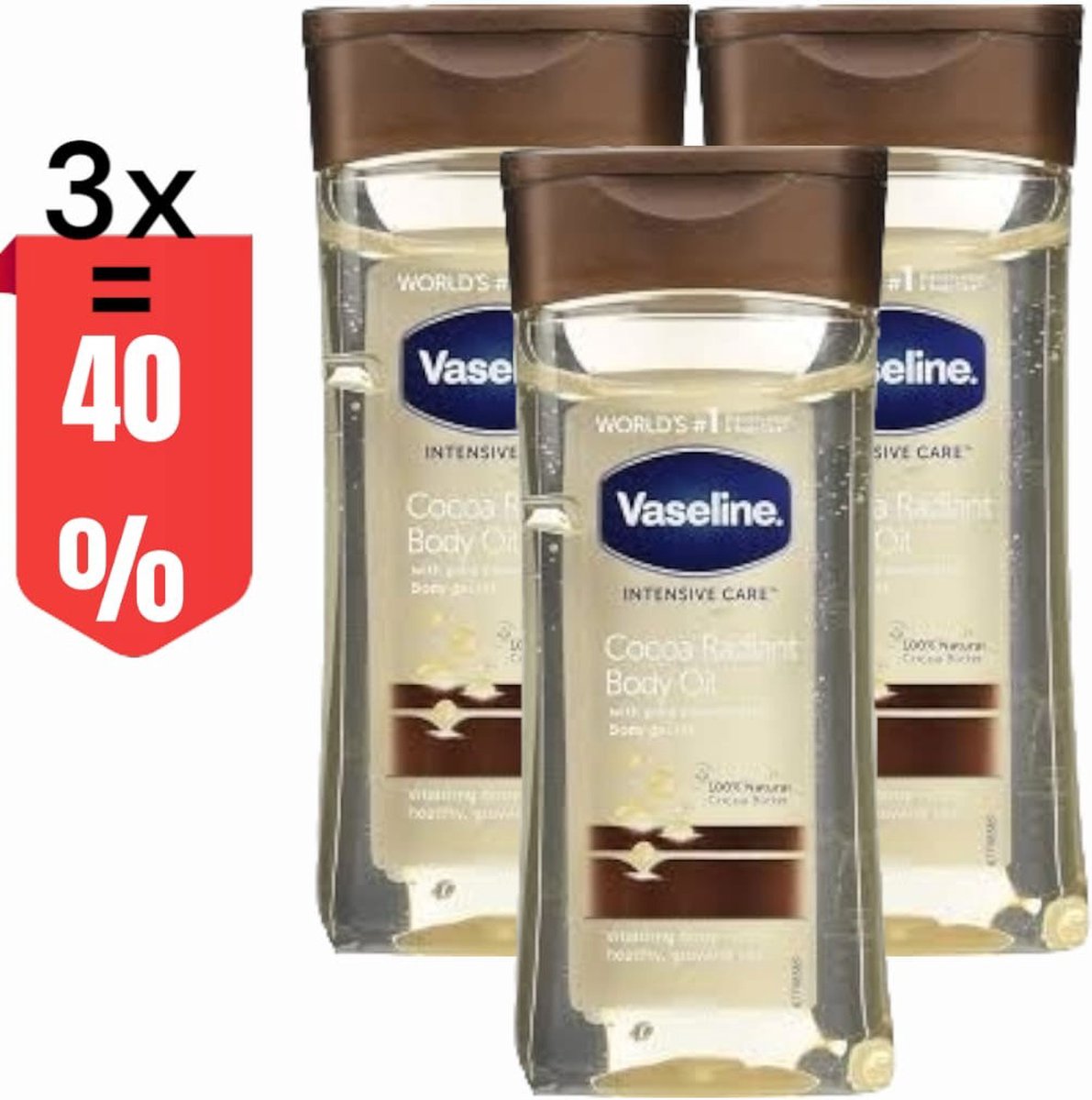 Vaseline Cocoa Radiant Body Gel Oil 200ml