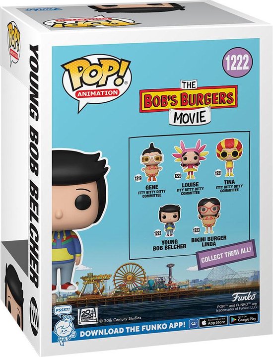 Funko Pop! The Bob's Burgers Movie Young Bob Belcher 1222 bol