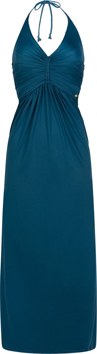 Chic by Lirette - Halter jurk Natural - Teal - L