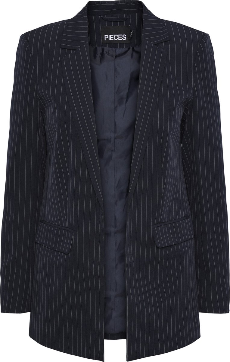 PIECES PCBOSSY LS LOOSE STRIPED BLAZER NOOS Dames Blazer - Maat M