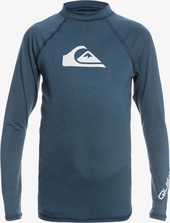 Quiksilver - UV Surf T-shirt voor jongens - All Time Lange mouw - UPF50 - Navy Blazer - Blauw